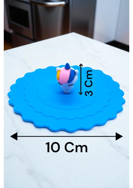 Silikon Kupa Kapağı 1 Adet Isı Toz Koruyucu Bardak Kapağı Sevimli Silikon Kapak fiyatları