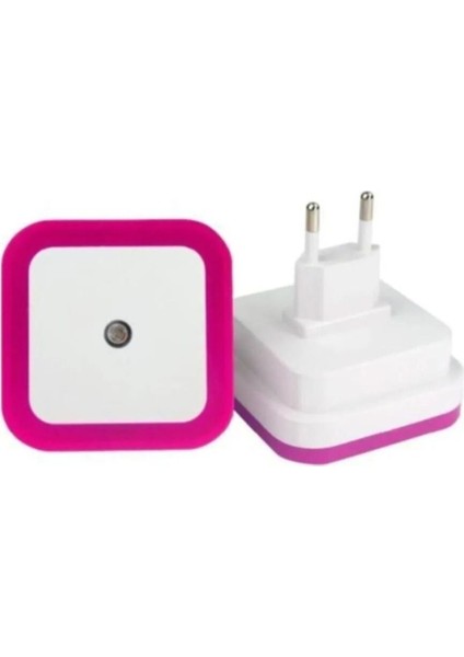 Ekim Aydınlatma Gece Lambası Foteselli 4 Renk Seçeneği ile Fişe Tak Çalıştır.