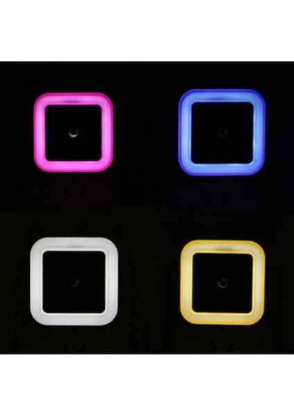 Ekim Aydınlatma Gece Lambası Foteselli 4 Renk Seçeneği ile Fişe Tak Çalıştır. fiyatları