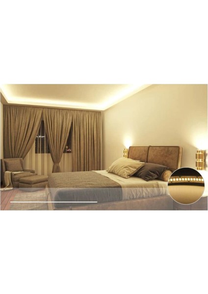 ekim aydınlatma Gold 240 Ledli Iç Mekan Şerit LED Gunışığı Işık CT-4538 fiyatları