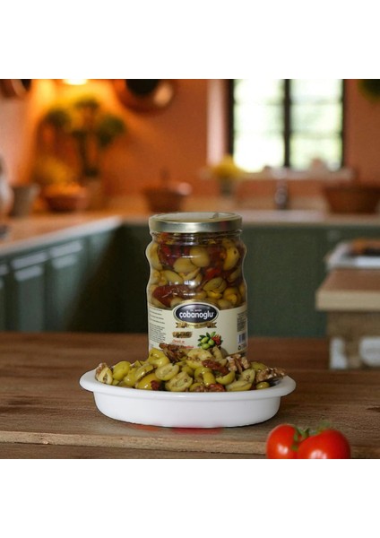 Çobanoğlu Ege Mix Yeşil Zeytin -Cam Kavanoz fiyatları