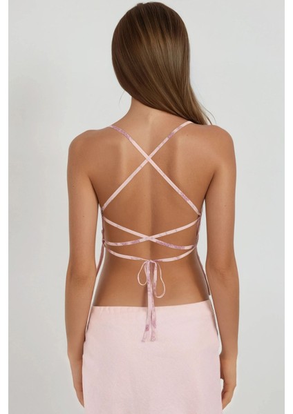 Kadın Çiçek Desenli Bluz Pink fırsatları