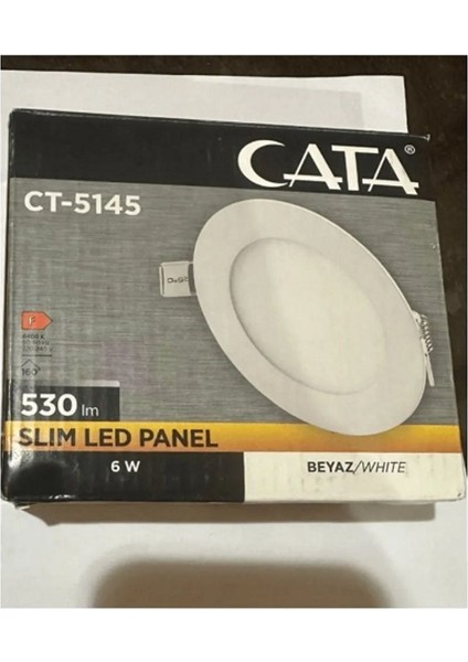 ekim aydınlatma CT-5145 6W 6400K (Beyaz Işık) Sıva Altı LED Panel fiyatları