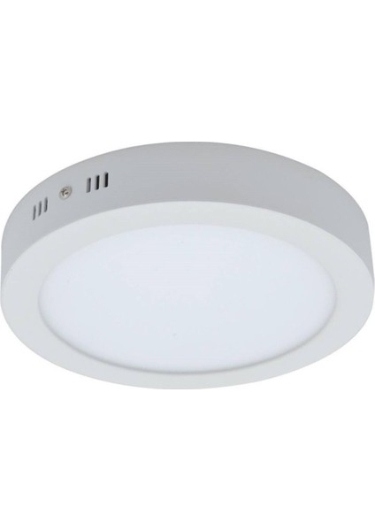 ekim aydılatma 30 W LED Panel - Gün Işığı (3000K) - Beyaz Kasa - Yuvarlak - Sıva Üstü - CT-5273G