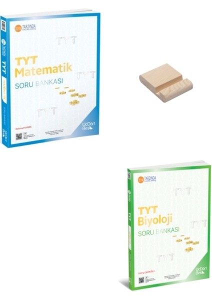 TYT Matematik ve Biyoloji Soru Bankası - Telefon Tutucu