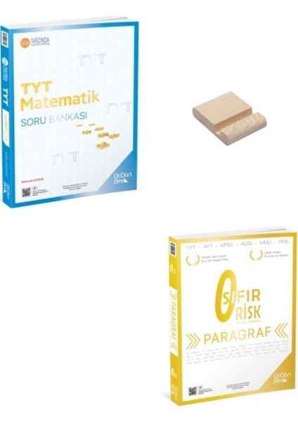 TYT Matematik ve Paragraf Sıfır Risk Soru Bankası - Telefon Tutucu