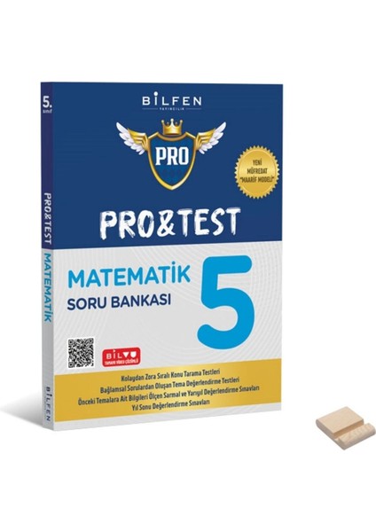 5. Sınıf Protest Serisi Matematik Soru Bankası + Telefon Tutucu