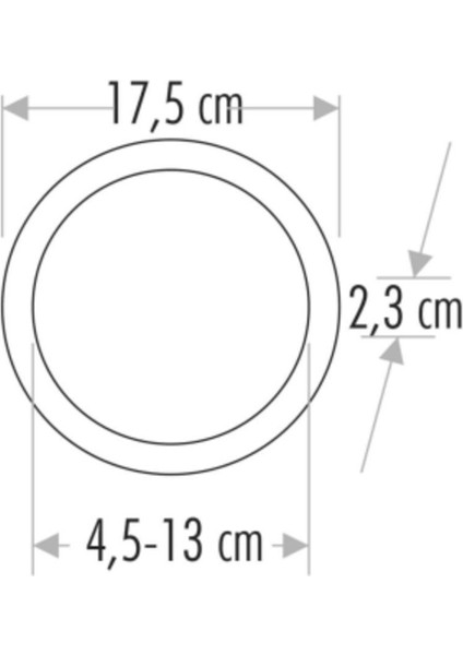 ekim aydınlatma Ct 5647 LED Spot 15W 6400K Beyaz Işık fırsatları