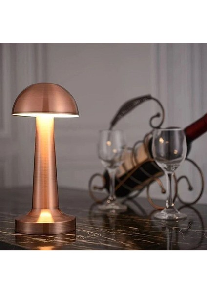 Ekim Aydınlatma 3 Kademeli, 3 Işık Modlu, Şarjlı, Dokunmatik Masa ve Gece Lambası