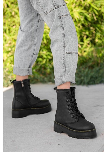 Deri Kadın Bot - Veneto Siyah Cilt fırsatları