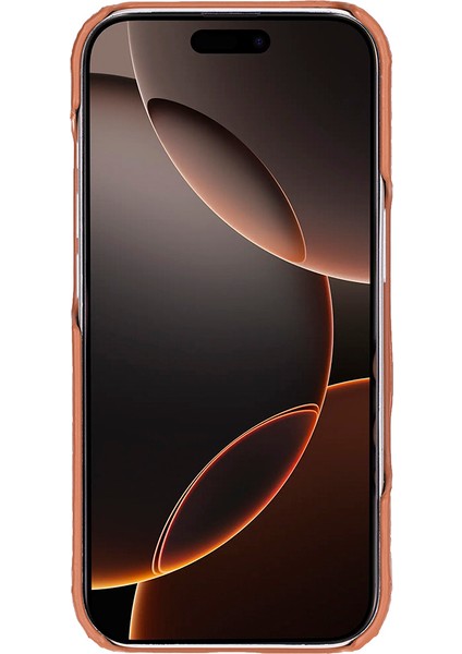 Apple iPhone 17 Pro Için, Hakiki Deri, El Yapımı Kılıf, Magsafe ile Uyumlu, Iç Yüzeyi Kadife, Gölgeli Taba modelleri