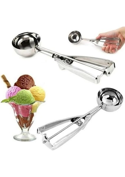 Pratik Dondurma & Kurabiye Kalıbı Kaşığı 2 Al 1 Öde indirimleri