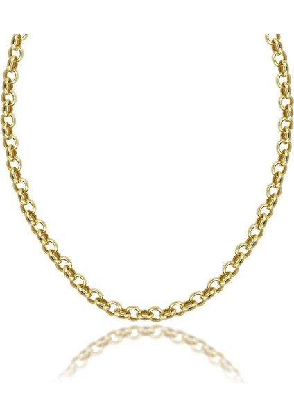 Kadın Zincir Gümüş Kolye Doch Gold