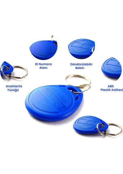Sr 600 H Proximity Keyfob 125 Khz Anahtarlık