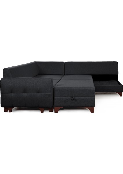 Cloft Köşe Koltuk Antrasit Sol Köşe fırsatları