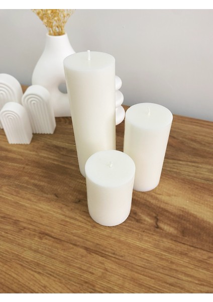 3lü Sütun Mum modelleri