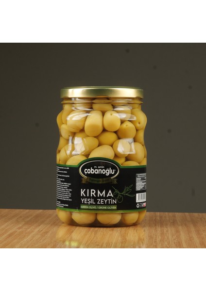 Çobanoğlu Kırma Yeşil Zeytin (Domat Tipi) - Cam Kavanoz fiyatları