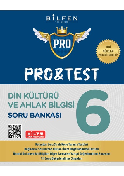 6.sınıf Pro&test Din Kültürü Soru Bankası Yeni