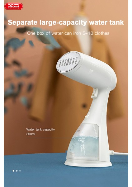 -Cf3 Kablolu Portatif Kırışıklık Giderici Dikey Ütü 1500W