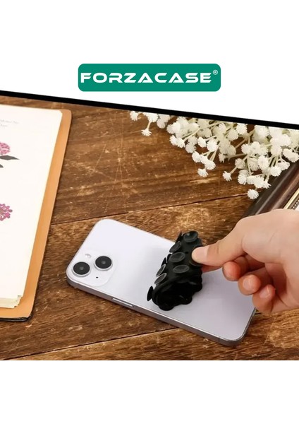 Çift Taraflı Silikon Vakumlu Eller Serbest Cep Telefon Tutacağı Yuvarlak - FC1108 modelleri