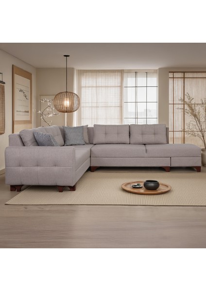 Cloft Köşe Koltuk Krem Sağ Köşe modelleri