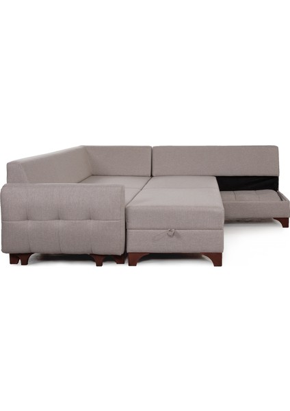 Cloft Köşe Koltuk Krem Sağ Köşe indirimleri