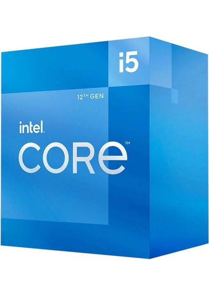 Intel Core I5 12400 Soket 1700 12. Nesil 2.50GHZ 18MB Önbellek 10NM Işlemci modelleri
