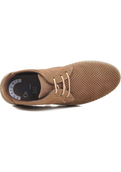 Toprak Nubuk Hakiki Deri Erkek Günlük Ayakkabı 4Y0417-106 M fırsatları
