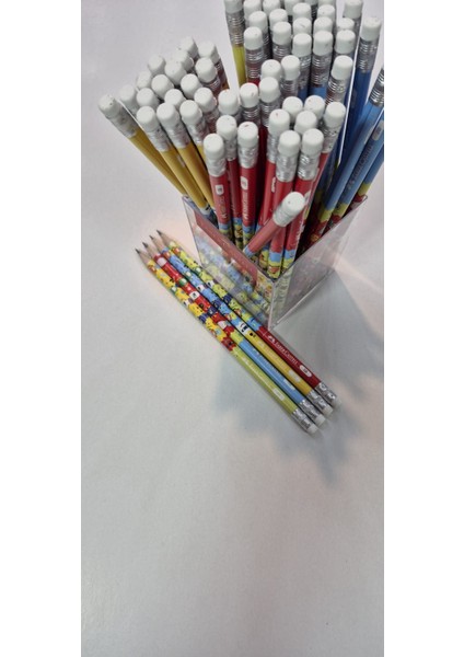 Faber Castell Robot Modeli Silgili 2b Kurun Kalem 12 Adet fiyatları