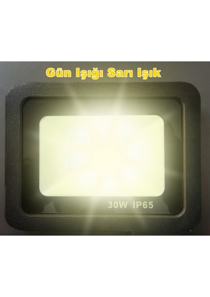 Yavuz 30W LED Projektör Günışığı 3000K modelleri