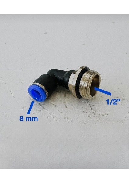 EPL08-G04 1/2'' - 8 mm Döner Dirsek fiyatları