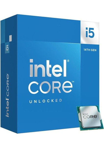 Core I5 14600K Soket 1700 14.nesil 5.30GHZ 20MB Önbellek 10NM Işlemci