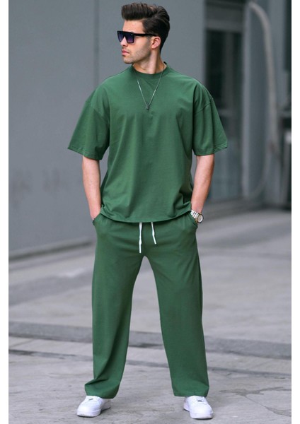 Haki Erkek Eşofman Takımı 5938