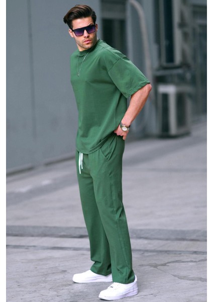 Haki Erkek Eşofman Takımı 5938 modelleri