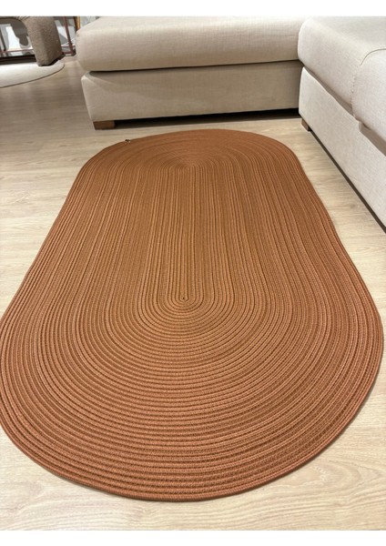 Galileo Oval Jüt Yuvarlak Hasır Görünümlü Klasik Halı Kilim fiyatları