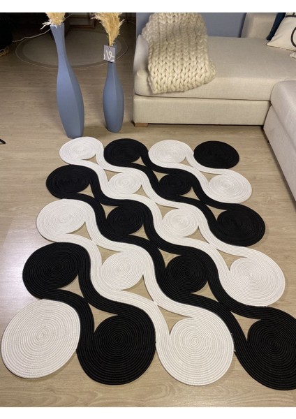 Quantum Jüt Görünümlü Hasır Özel Yapım Kilim