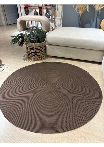 Jüt Yuvarlak Hasır Görünümlü Klasik Halı Kilim modelleri