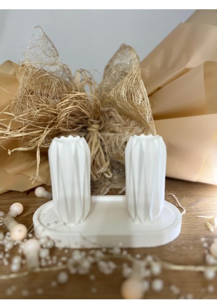 3'lü Dekoratif Döküm Set