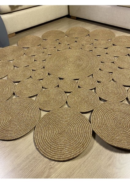 Narcissus Jüt Hasırlı Örgü Kilim modelleri