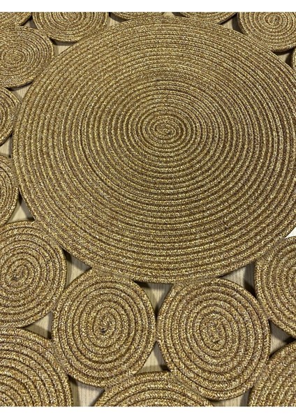 Narcissus Jüt Hasırlı Örgü Kilim fırsatları