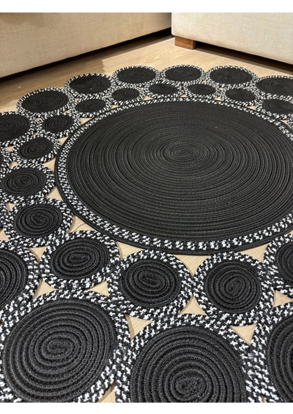 Hasır Jüt Çiçek Desenli Kilim Halı 2025 Koleksiyonu fiyatları