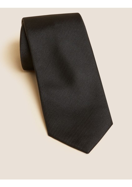 Regular Fit Dokulu Kravat
