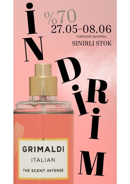 The Scent Intense Kadın Vücut Spreyi 122 (Franrange Mist 200 Ml) fırsatları