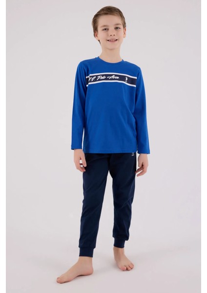 Uzun Kol Erkek Çocuk Pijama Takım 2210