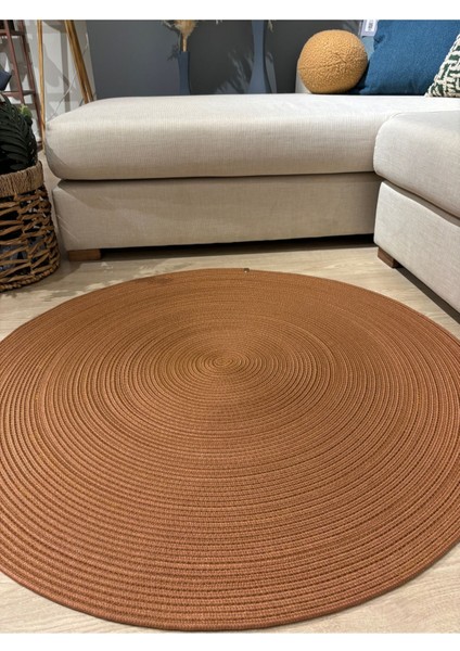 Jüt Yuvarlak Hasır Görünümlü Klasik Halı Kilim modelleri