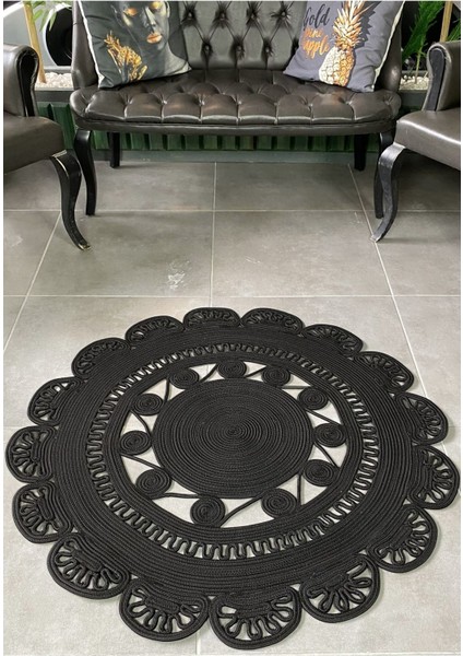 Salyangoz Aisharose Hasır Yuvarlak Dekoratif Jüt fiyatları