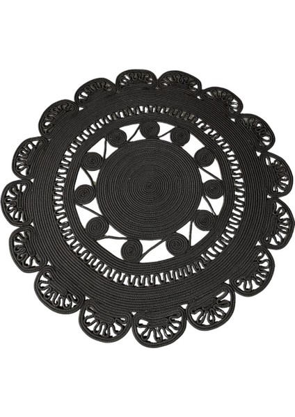 Salyangoz Aisharose Hasır Yuvarlak Dekoratif Jüt fırsatları