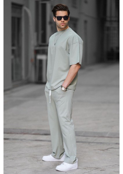 Mint Yeşili Erkek Eşofman Takımı 5938