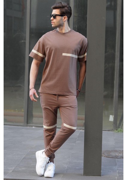 Kahverengi Kısa Kollu Eşofman Takımı 5939 fiyatları