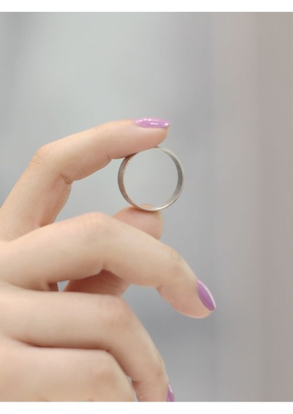 14 Ayar Altın Gümüş Renk Alyans Yüzük fiyatları